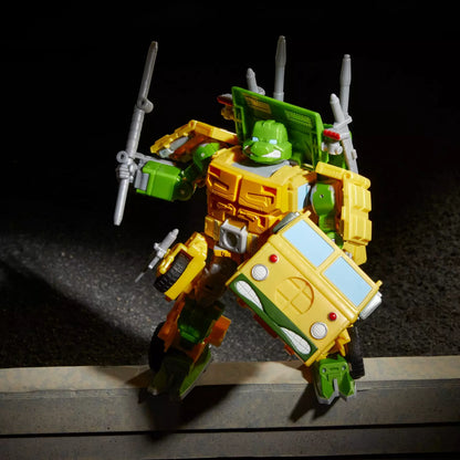 Transformers Collaborative Teenage Mutant Ninja Turtles x Transformers Party Wallop