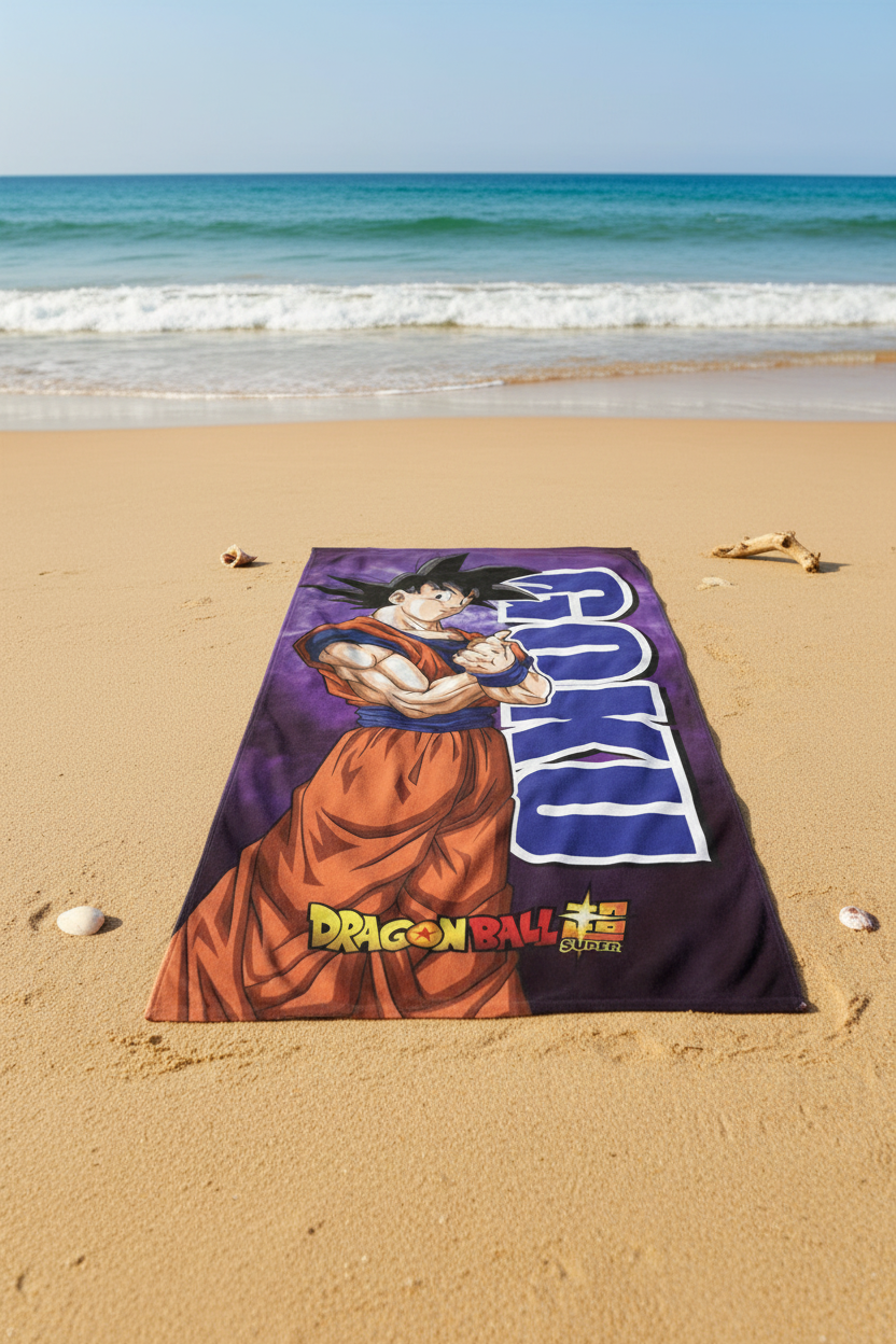 Peshqir plazhi Dragon Ball Super - Goku