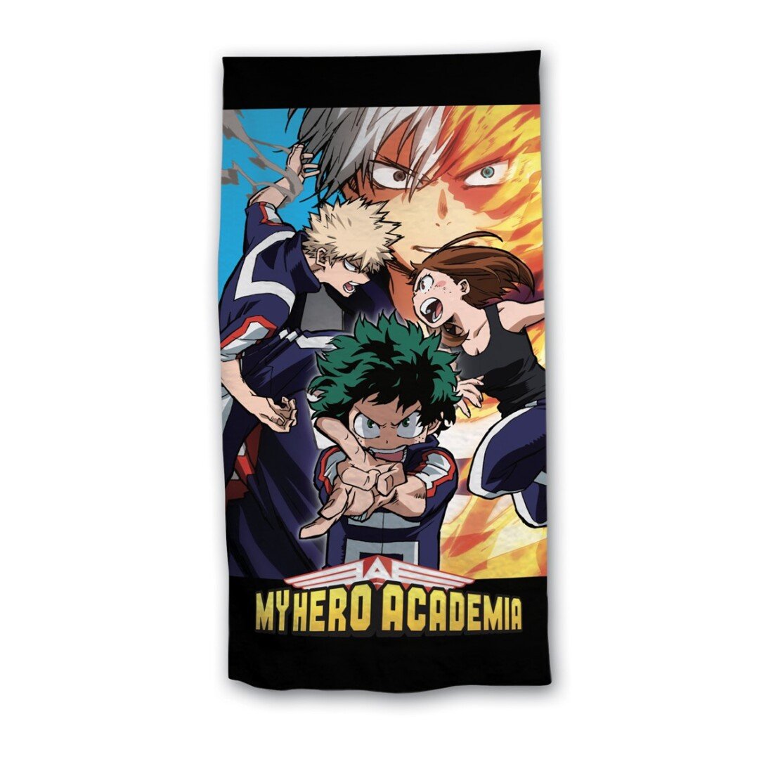 MY HERO ACADEMIA 4 Serviette de Plage 100% Microfibre 70x140cm