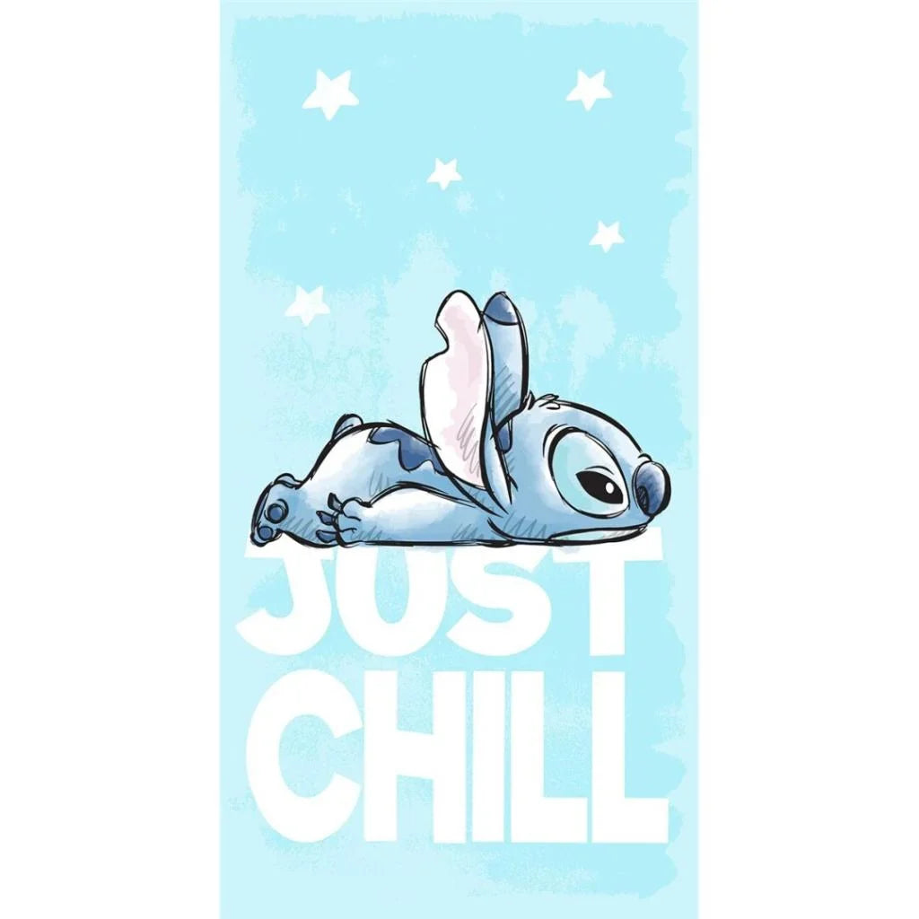 Плажна крпа „Лило енд Стич“ - Stitch Just Chill