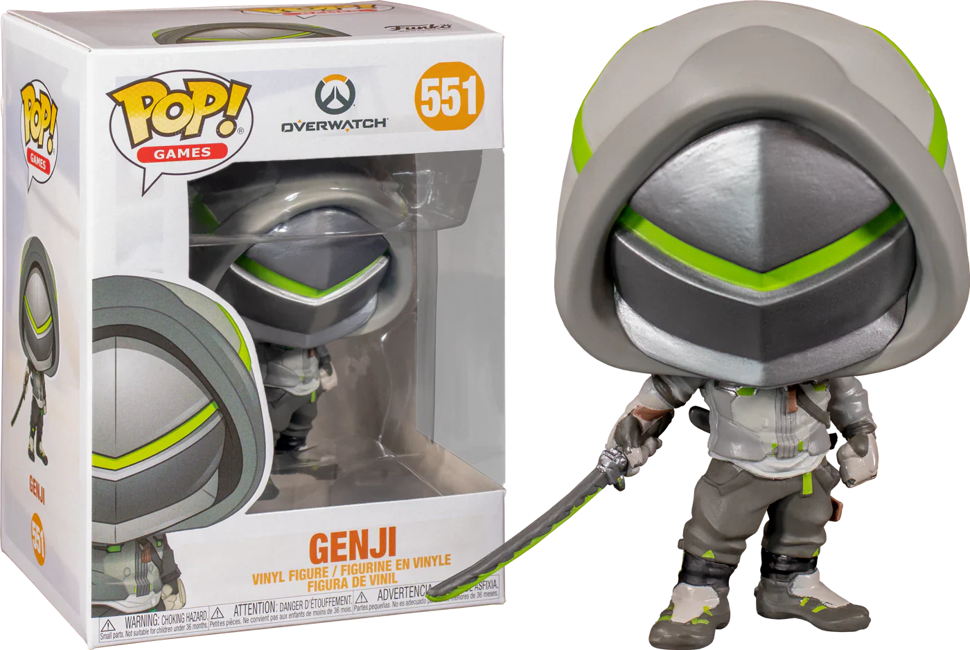 overwatch funko pop n 551 genji