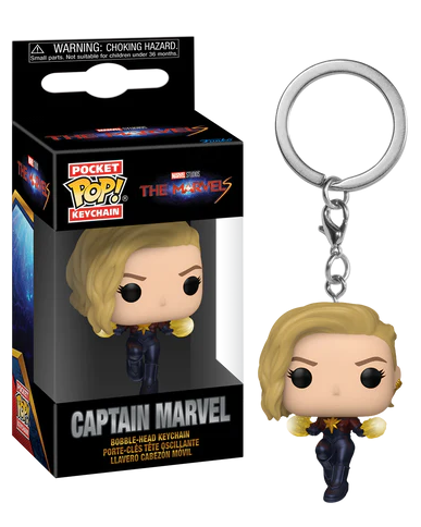 THE MARVELS Pocket Pop Keychains Captain Marvel