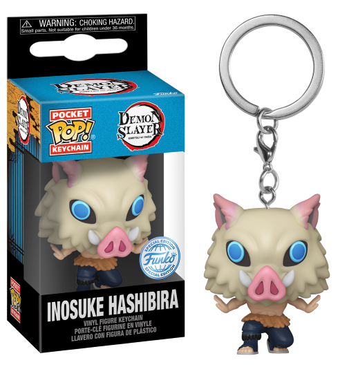 DEMON SLAYER Pocket Pop Keychains 7th Form Inosuke