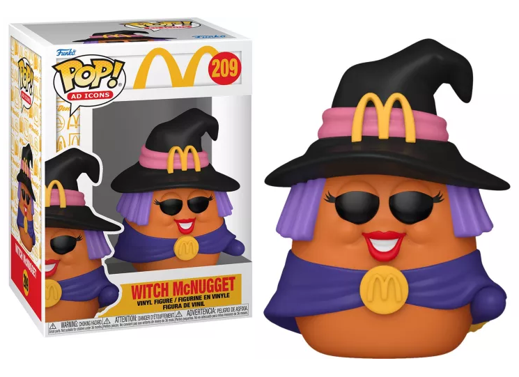 MCDONALDS POP Ad Icons N° 209 Nugget Buddies Sorcière