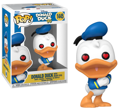 DONALD DUCK 90TH POP Disney N° 1445 Donald Duck (Yeux Coeurs)