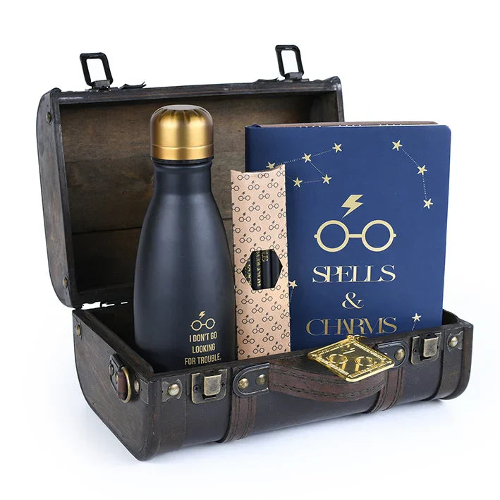 Coffret Cadeau Harry Potter - Valise Trouble Finds Me