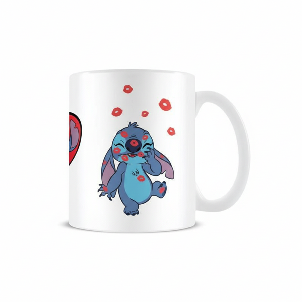 Taza de Lilo y Stitch - Con cariño, Stitch
