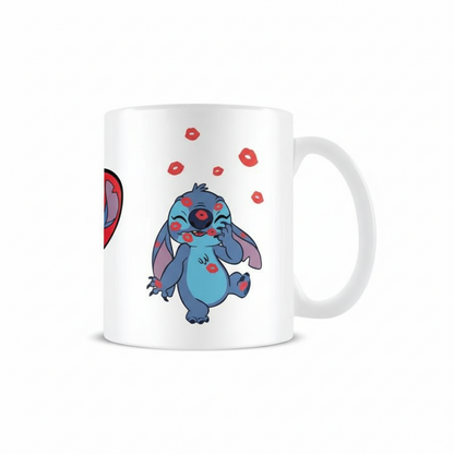 Taza de Lilo y Stitch - Con cariño, Stitch
