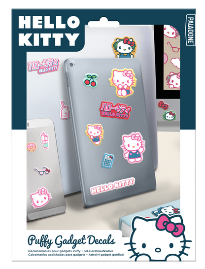 Adesivos para gadgets Hello Kitty - Puffy - PRÉ-VENDA*