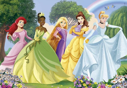 DISNEY - Πριγκίπισσες - Παζλ με Σούπερ Χρώματα 180P