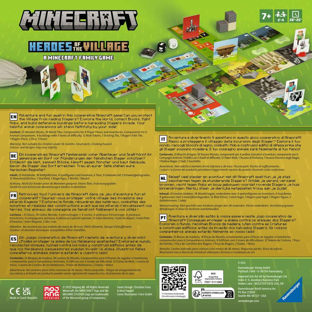 Minecraft oyunları - Köyün kahramanları