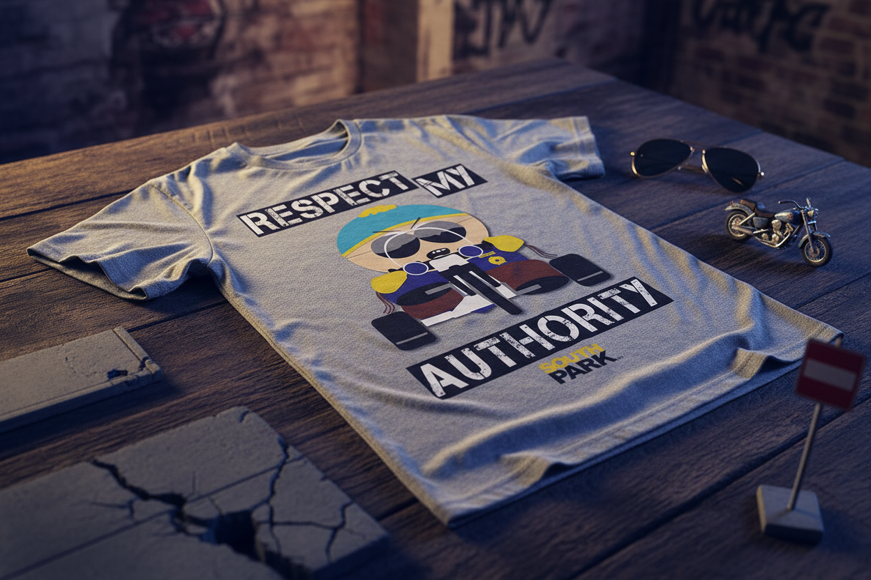 Camiseta de South Park - Respeta mi autoridad