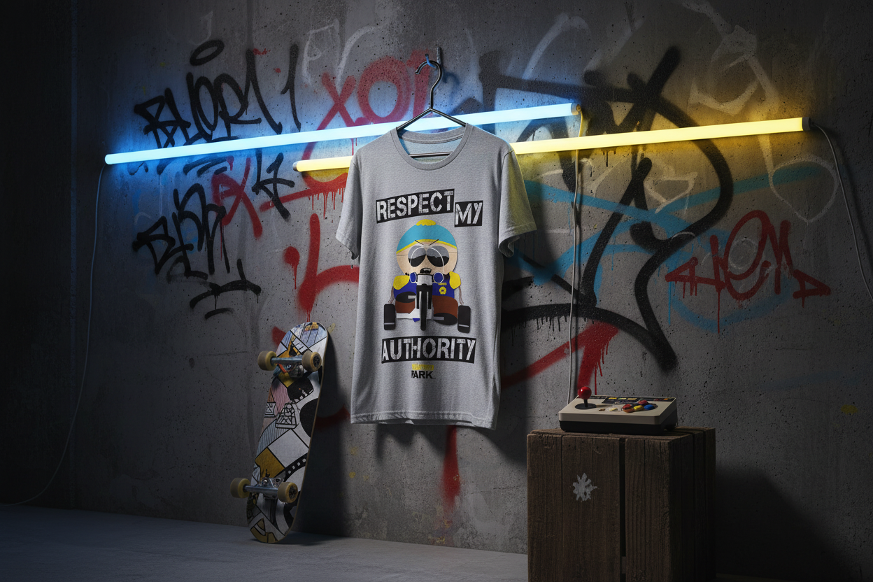 Camiseta de South Park - Respeta mi autoridad