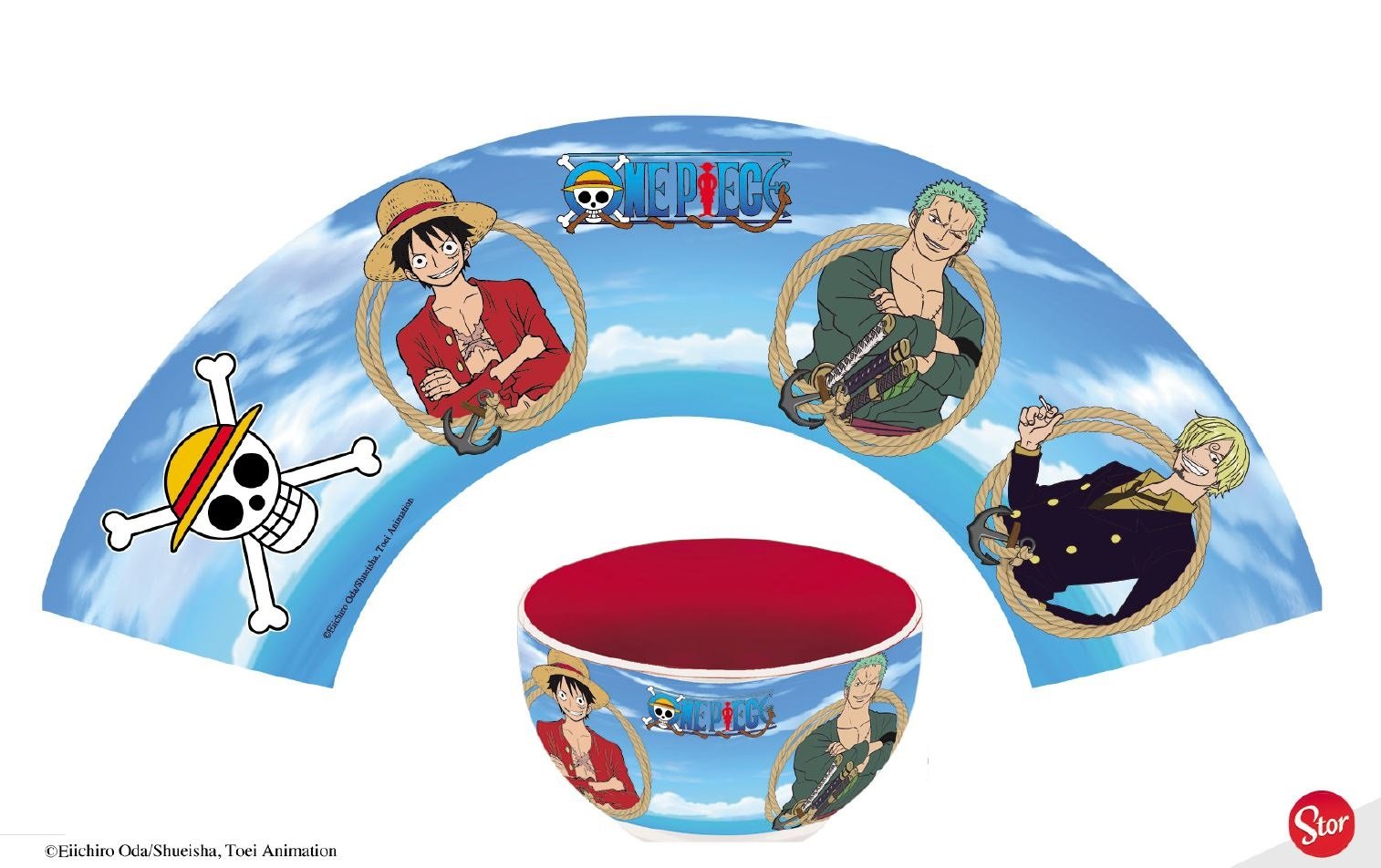 ONE PIECE Equipage Bol Céramique en Gift Box 600ml