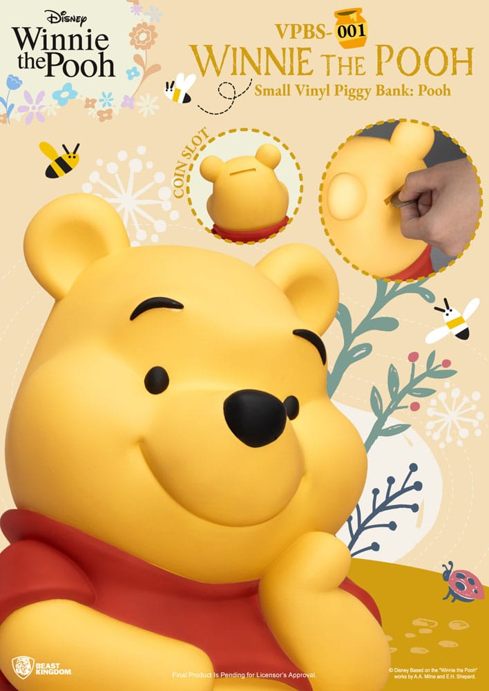 Cofrinho do Ursinho Pooh - Winnie - PRÉ-VENDA*