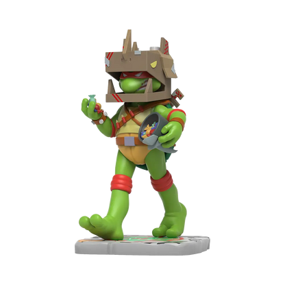 remixx teenage mutant ninja turtle raphael cowa boo nga mighty jaxx