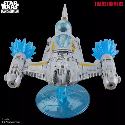 transformers collaborative star wars the mandalorian™ n 1 starfighter hasbro