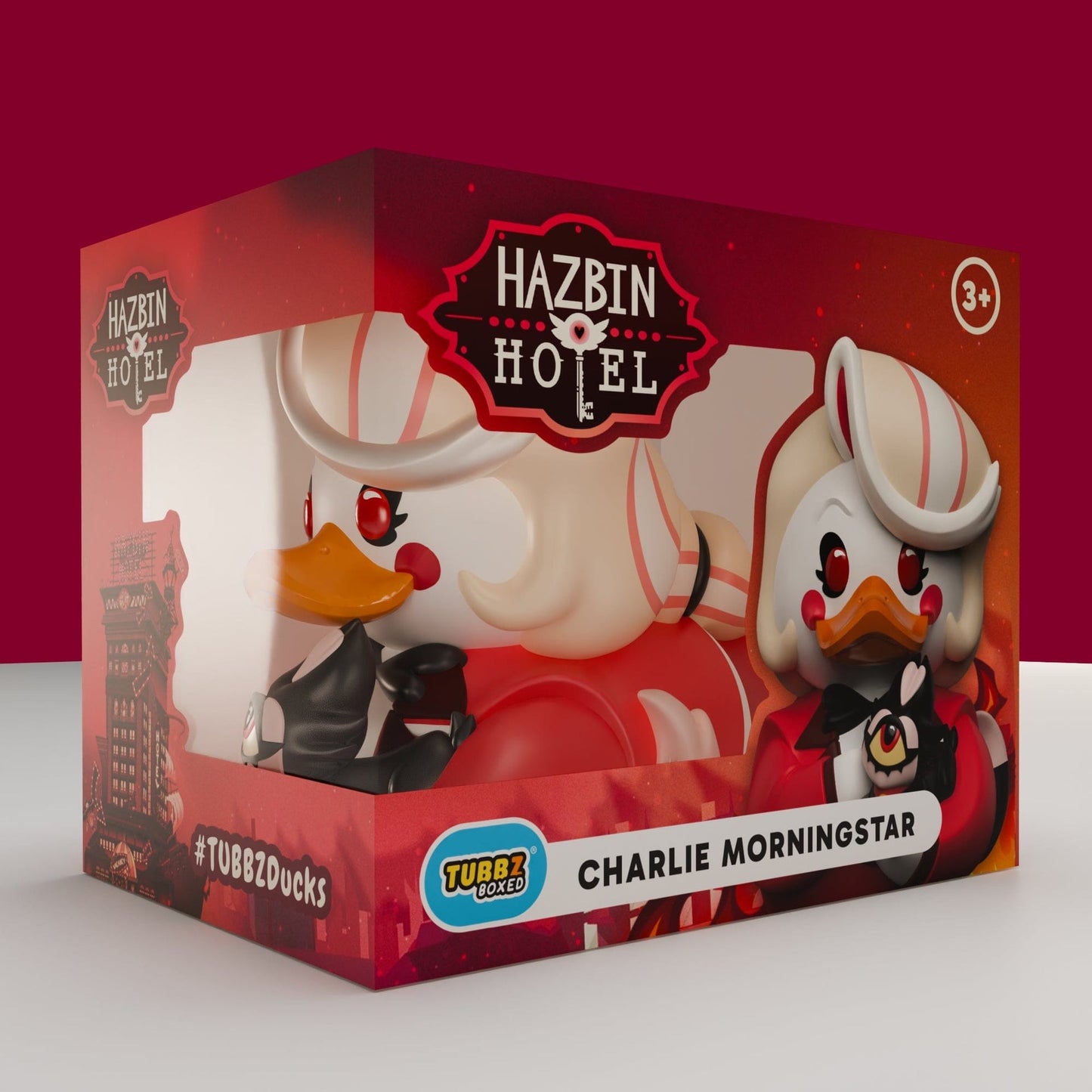 Canard Hazbin Hotel: Charlie Morningstar TUBBZ (Boxed Edition) - vue 1