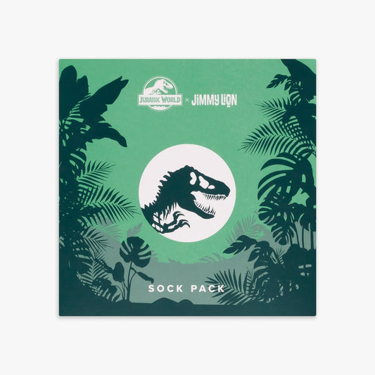 Jurassic World 4-Pack Socks Box Set