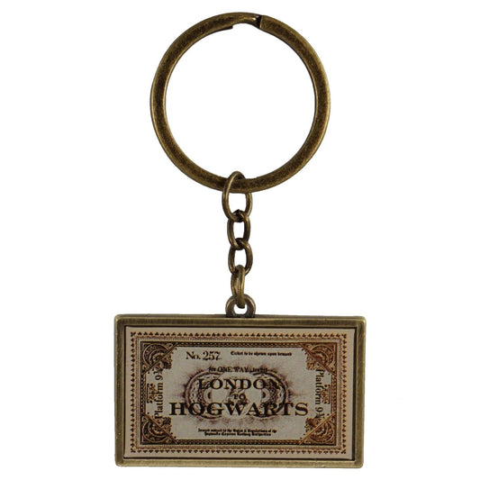 Harry Potter Keychain - London to Hogwarts Ticket
