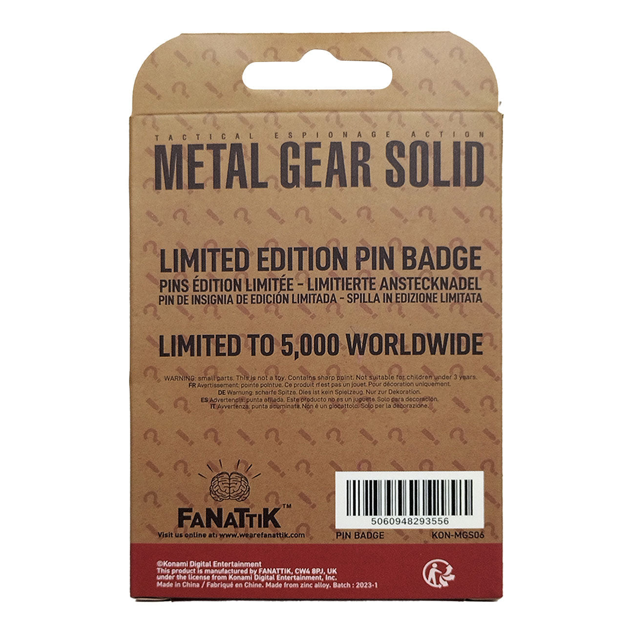 Pin de Metal Gear Solid - Foxhound