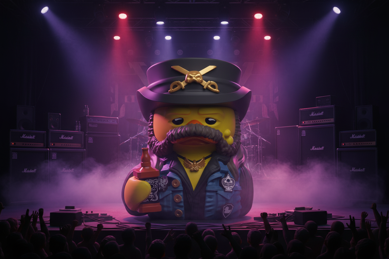 Canard Motörhead: Lemmy (Parfum Whisky) TUBBZ (First Edition) - vue 12