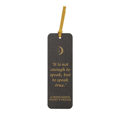 Shakespeare Paper Bookmark - A Midsummer Night's Dream