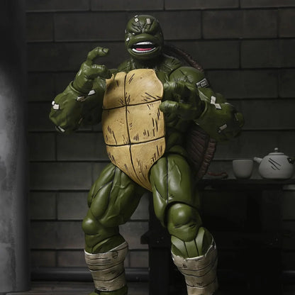 teenage mutant ninja turtles the last ronin 7 scale action figure battle damaged ronin neca