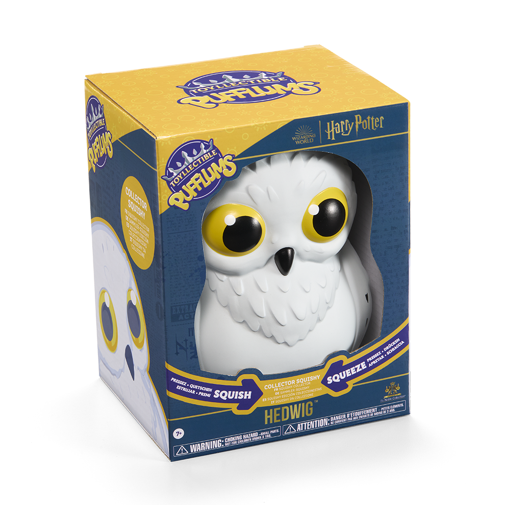 Brinquedo Harry Potter Lectible Pufflums™ - Hedwig