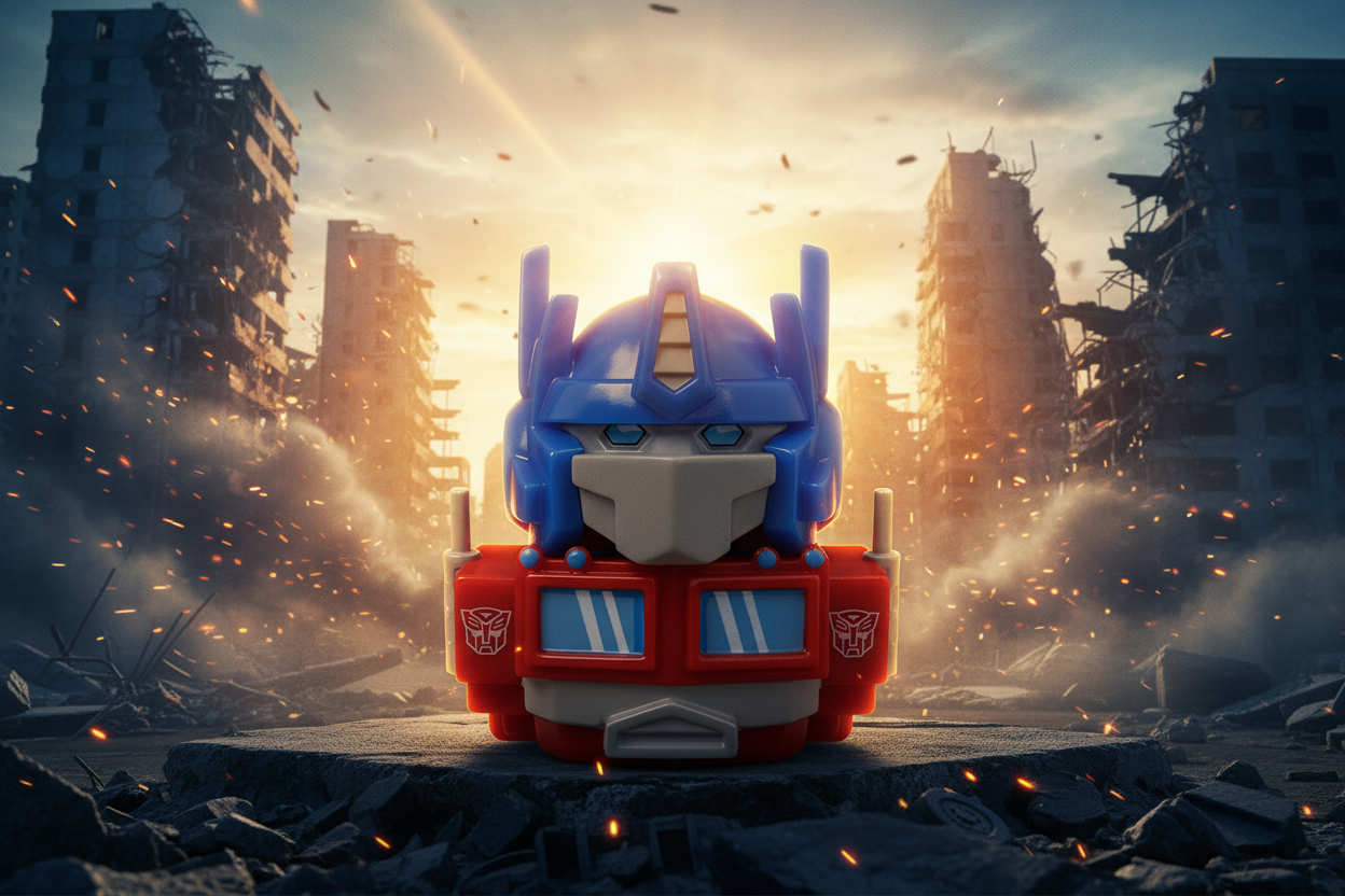Canard Transformers: Optimus Prime TUBBZ (First Edition) - vue 10