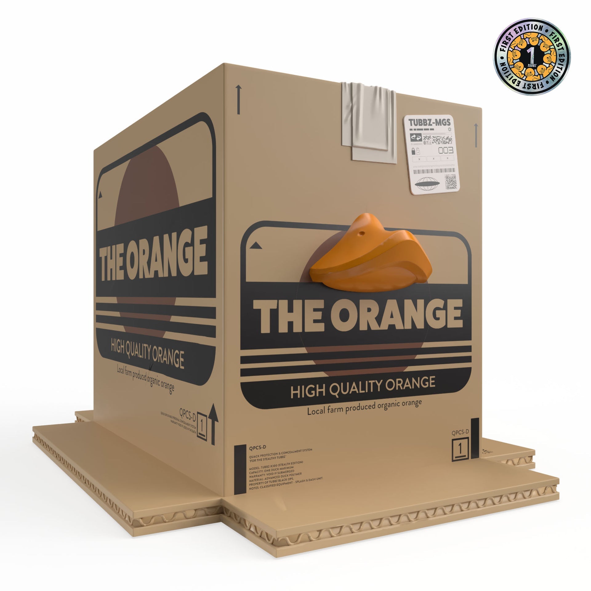 Canard Metal Gear Solid: la Boîte Orange TUBBZ (First Edition) - vue 9