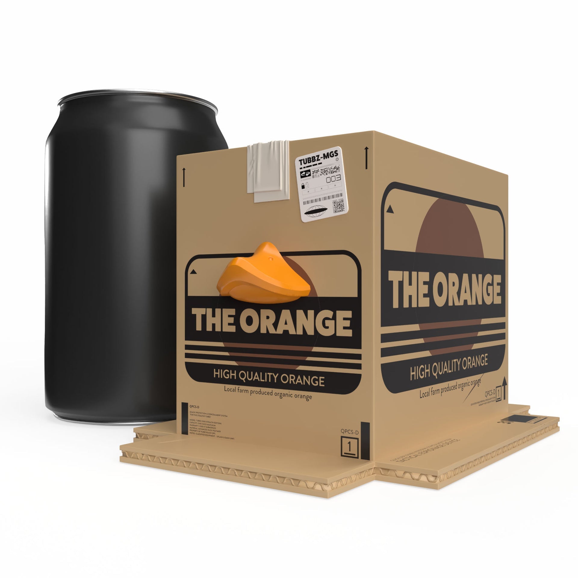 Canard Metal Gear Solid: la Boîte Orange TUBBZ (First Edition) - vue 13