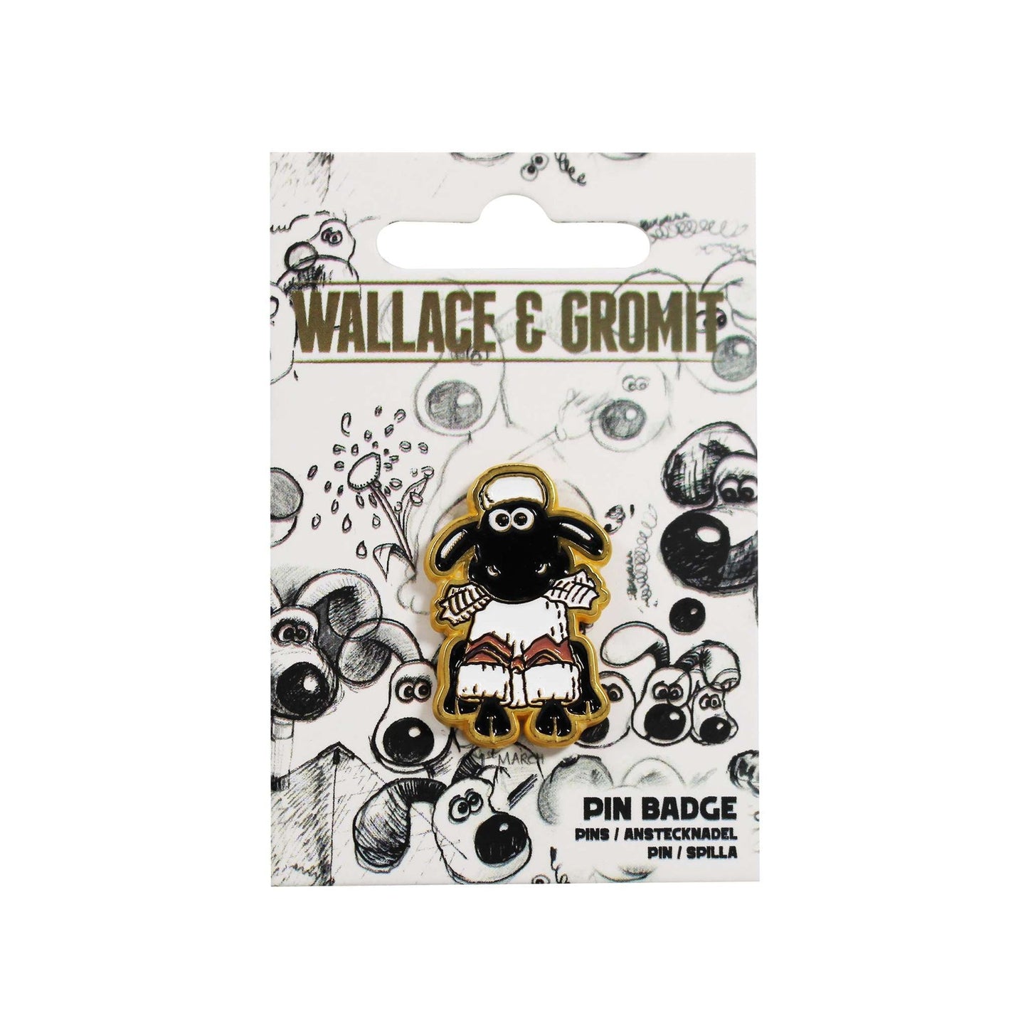 Wallace & Gromit - Shaun the Sheep Pin