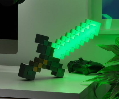 Minecraft Lamp - Diamond Sword
