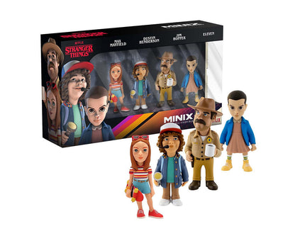 Pack 4 figurines - Stranger Things (Eleven, Dustin, Hopper, Max)