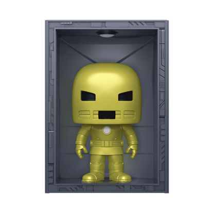 pop deluxe hall of armor iron man model 1 golden armor 1035