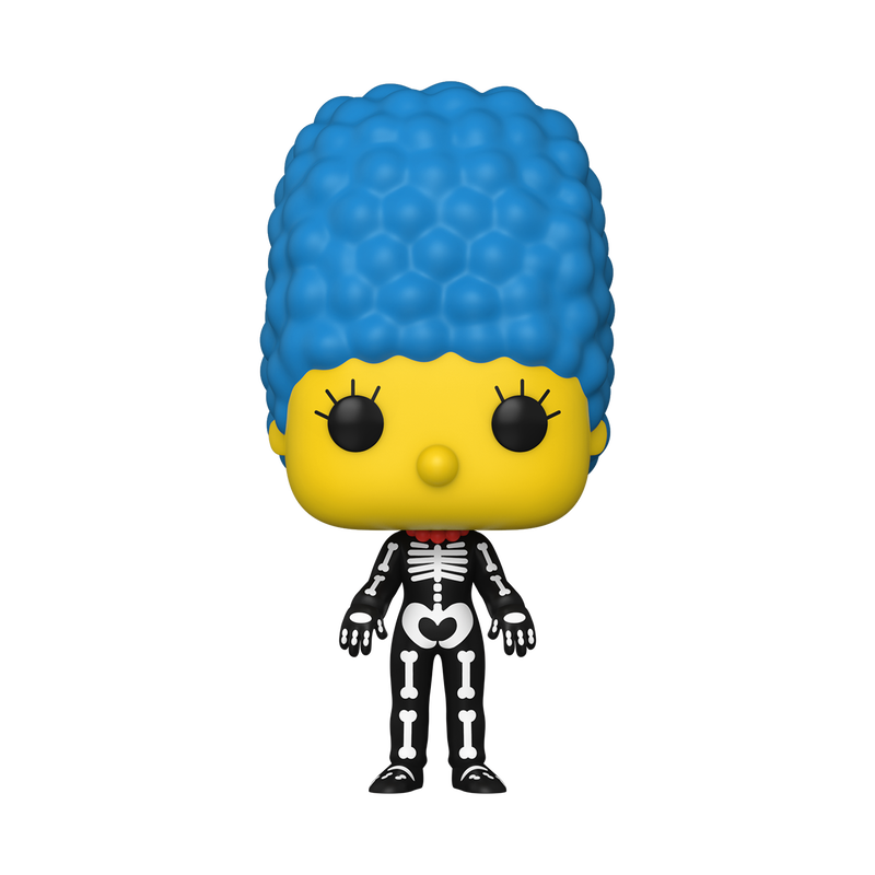 simpsons funko pop n 1264 skeleton marge