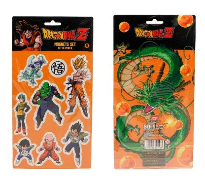 Conjunto de ímãs Dragon Ball Z