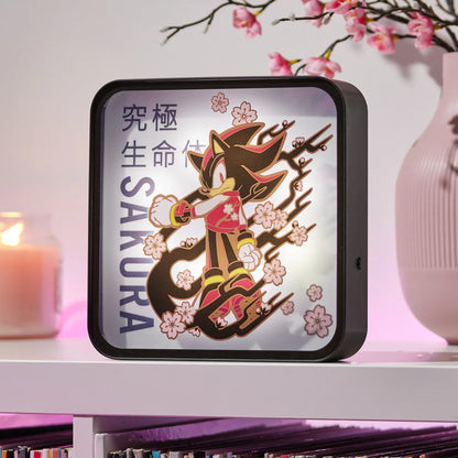 Lampe Sonic le Hérisson - Shadow le Hérisson "Sakura"