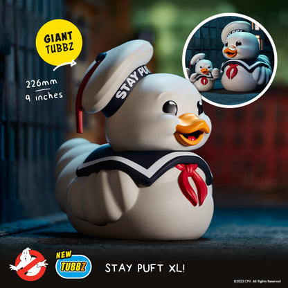 Canard Bibendum Chamallow géant XL Stay Puft Ghostbusters TUBBZ | Cosplaying Ducks Numskull