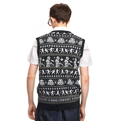 Camiseta de tirantes navideña de punto de Stormtrooper