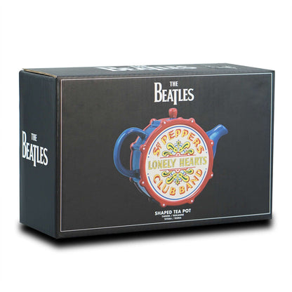 Théière sculptée The Beatles - Drum Sgt. Pepper