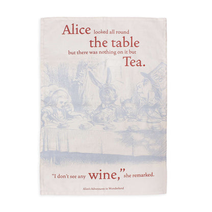 Torchon Alice au pays des merveilles - Alice