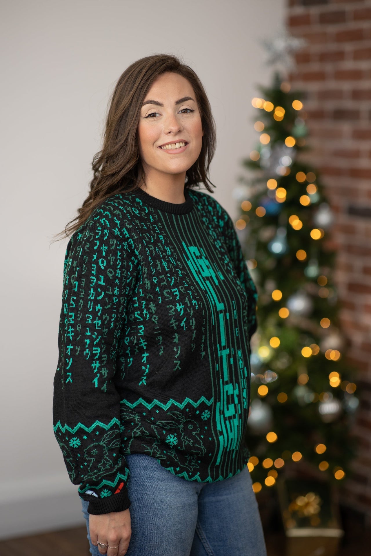 Pull de Noël Matrix