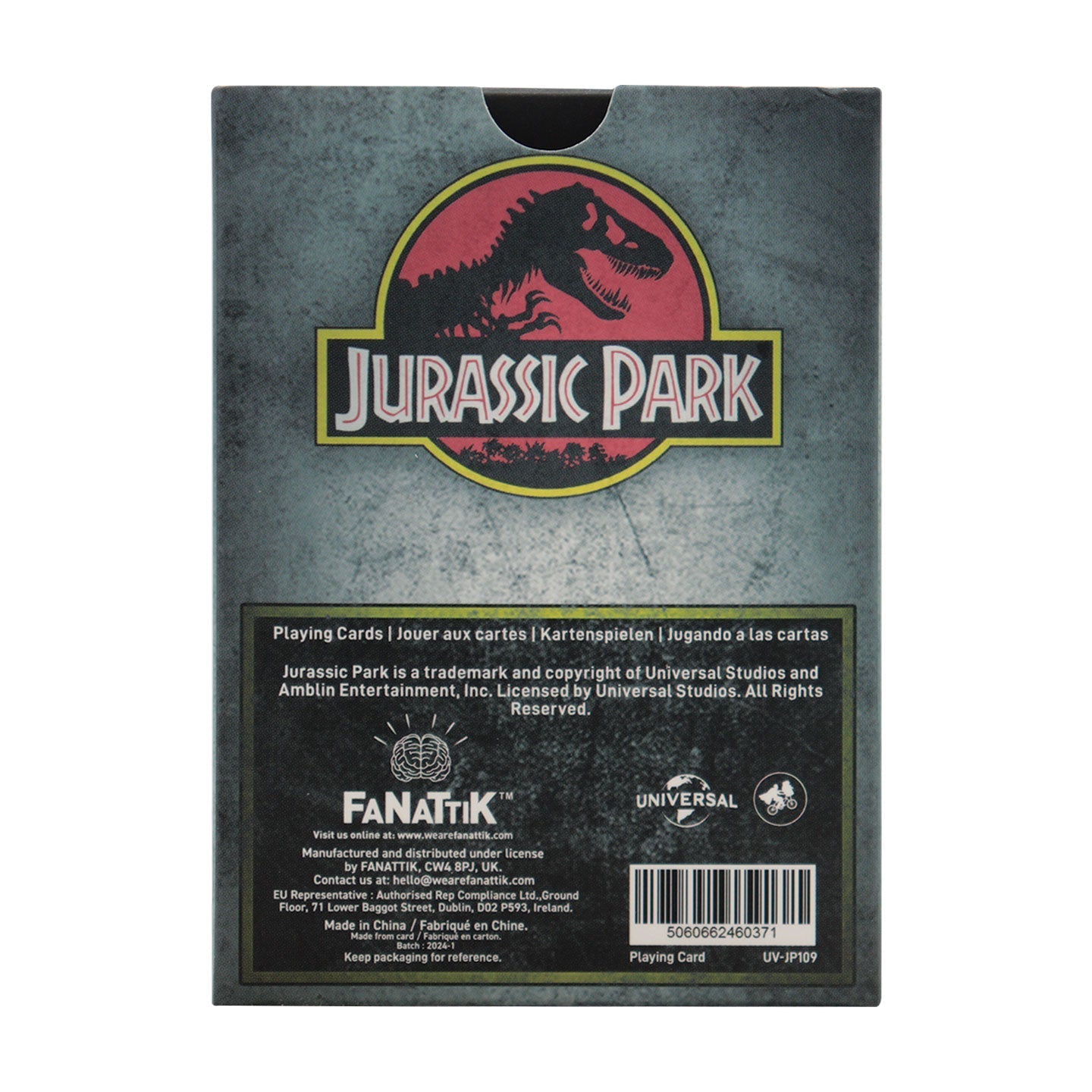 Juego de cartas - Jurassic Park 