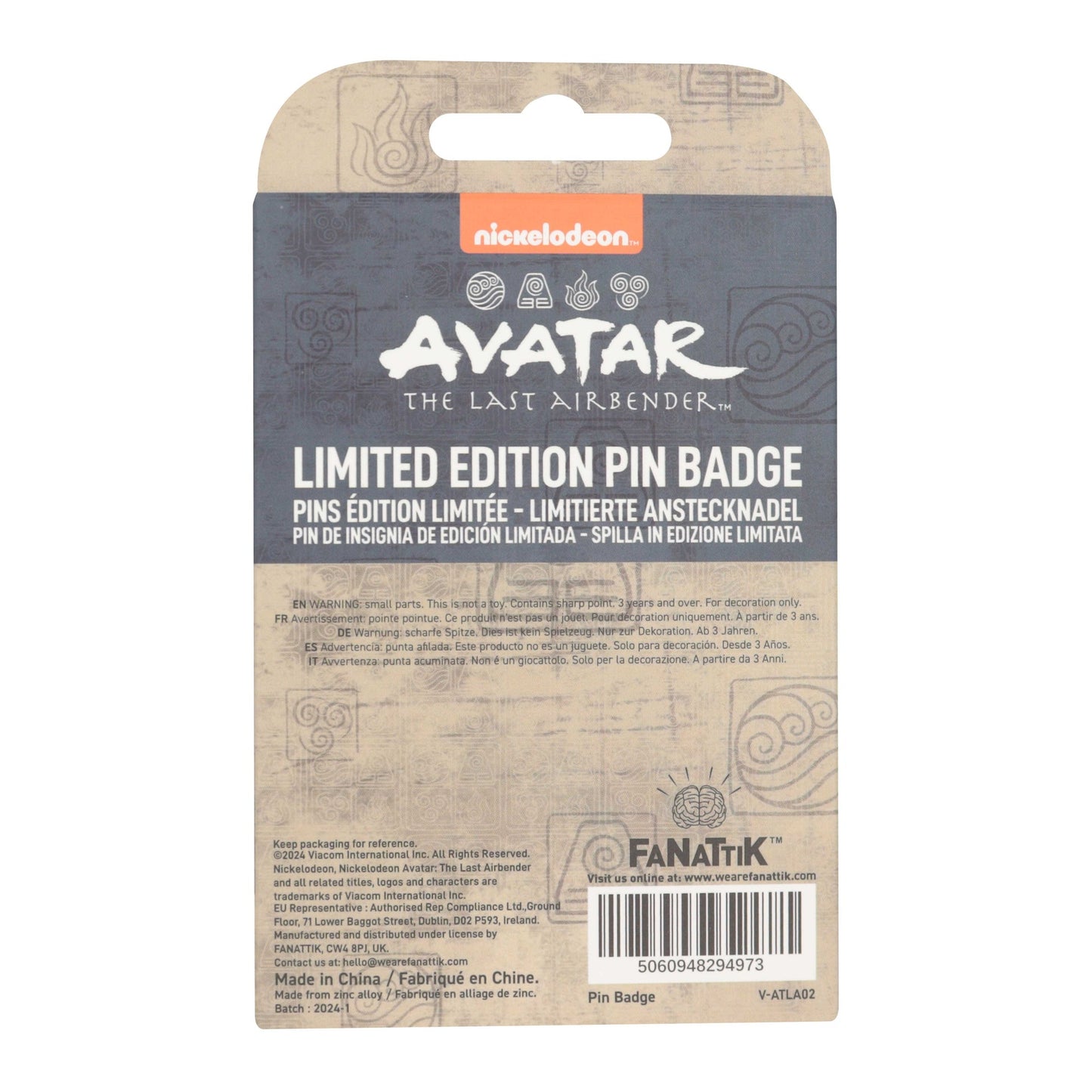 Pin avatara - Appa 