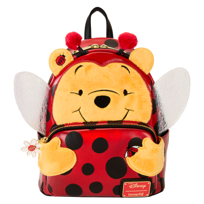 Mini Mochila Ursinho Pooh - Ladybug 