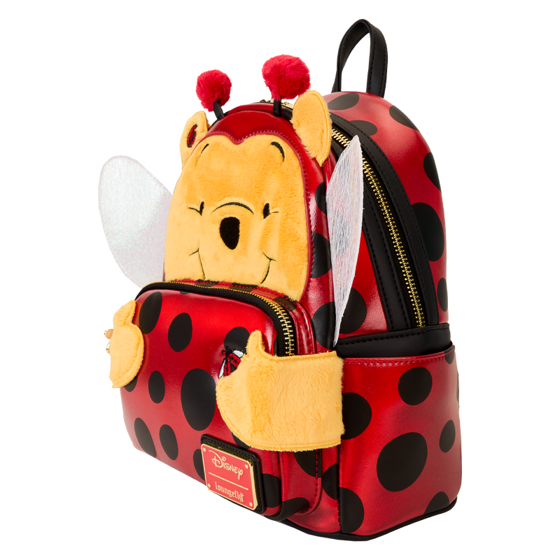 Mini Mochila Ursinho Pooh - Ladybug 