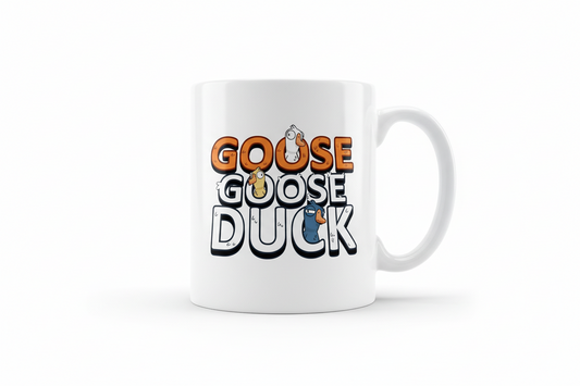 Taza de pato ganso