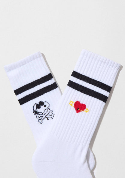 Calcetines BeSnoopy Skull&Heart Street